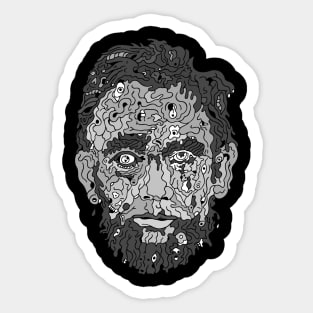 Diseased Lincoln Sticker